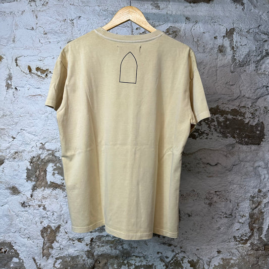 Who Decides War Liberty T-shirt Cream Sz M