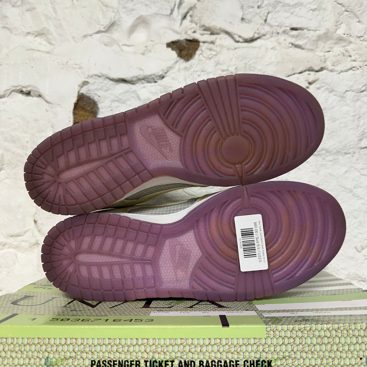 Nike Dunk Low Union Court Purple Sz 9.5