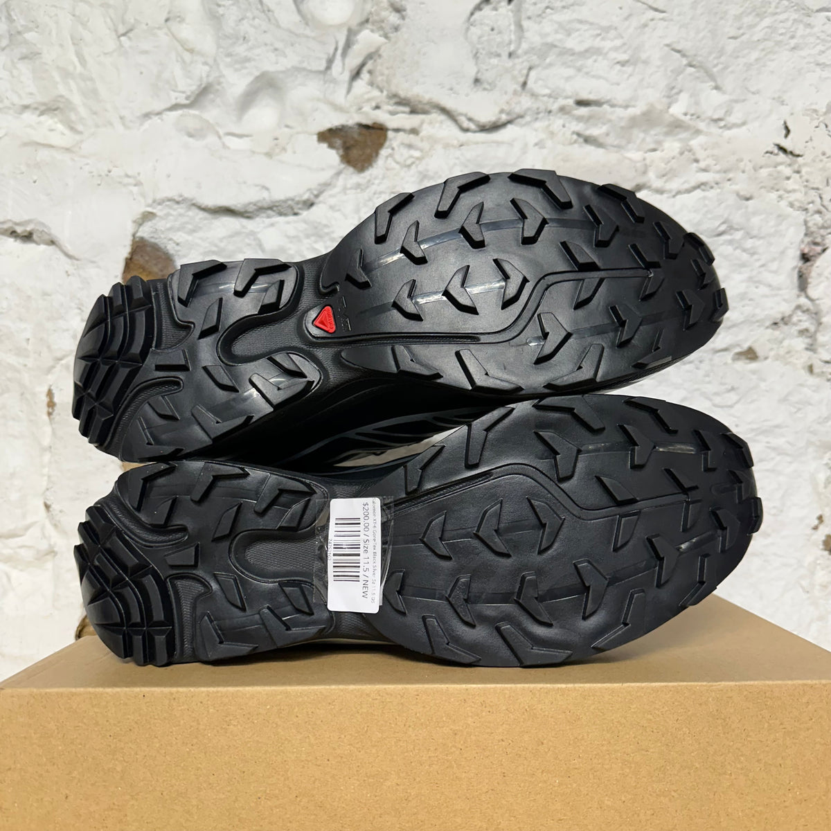 Salomon XT-6 GORE-TEX Black Silver Sz 11.5 DS