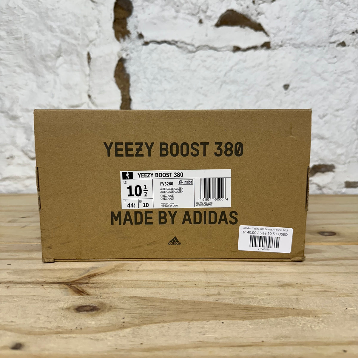 Yeezy 380 Boost Alien Sz 10.5