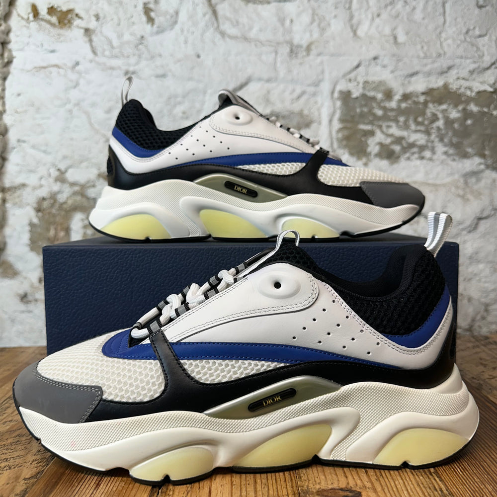 DIor B22 White Blue Black Sneaker Sz 12 (45)