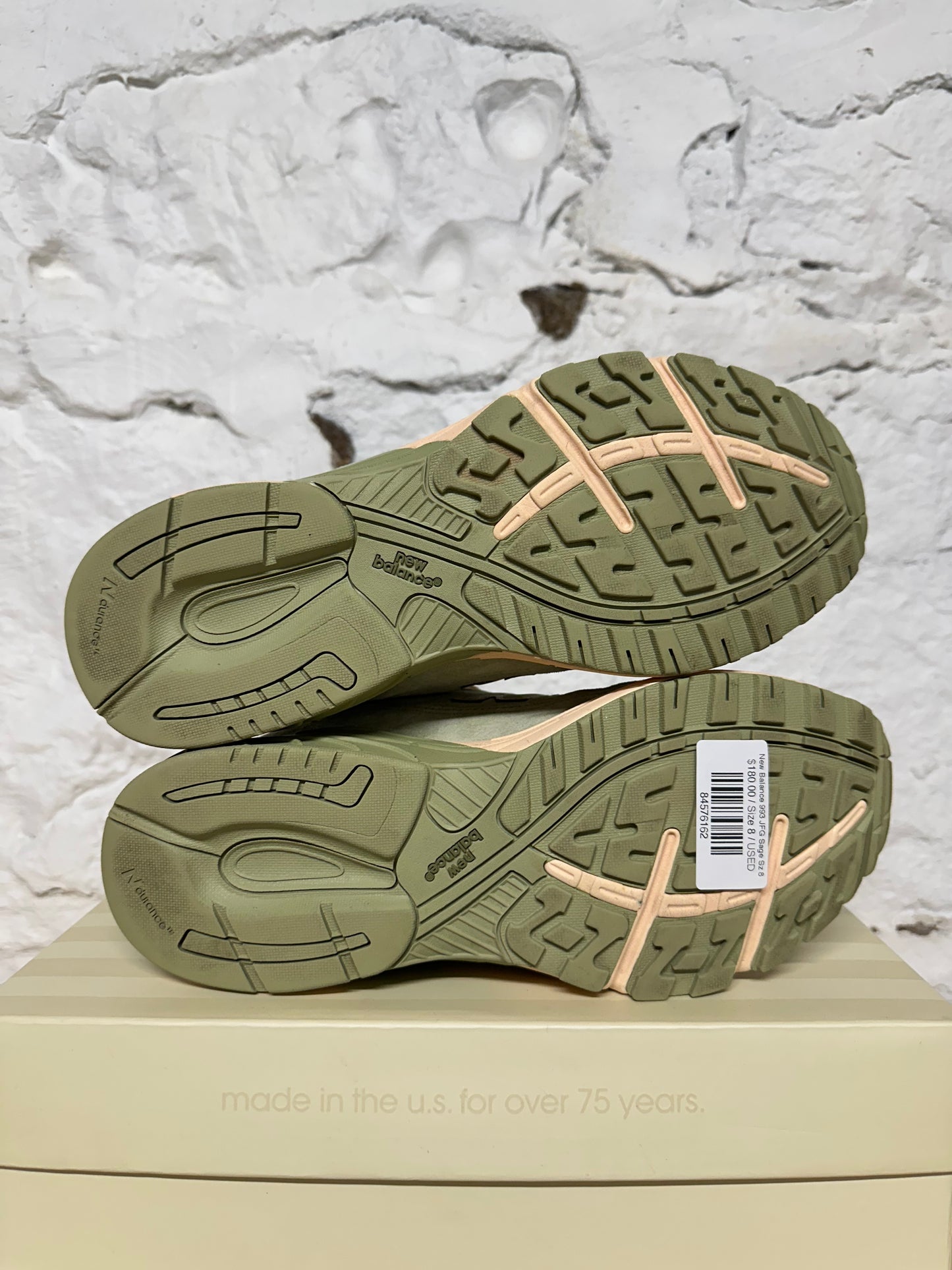 New Balance 993 JFG Sage Sz 8