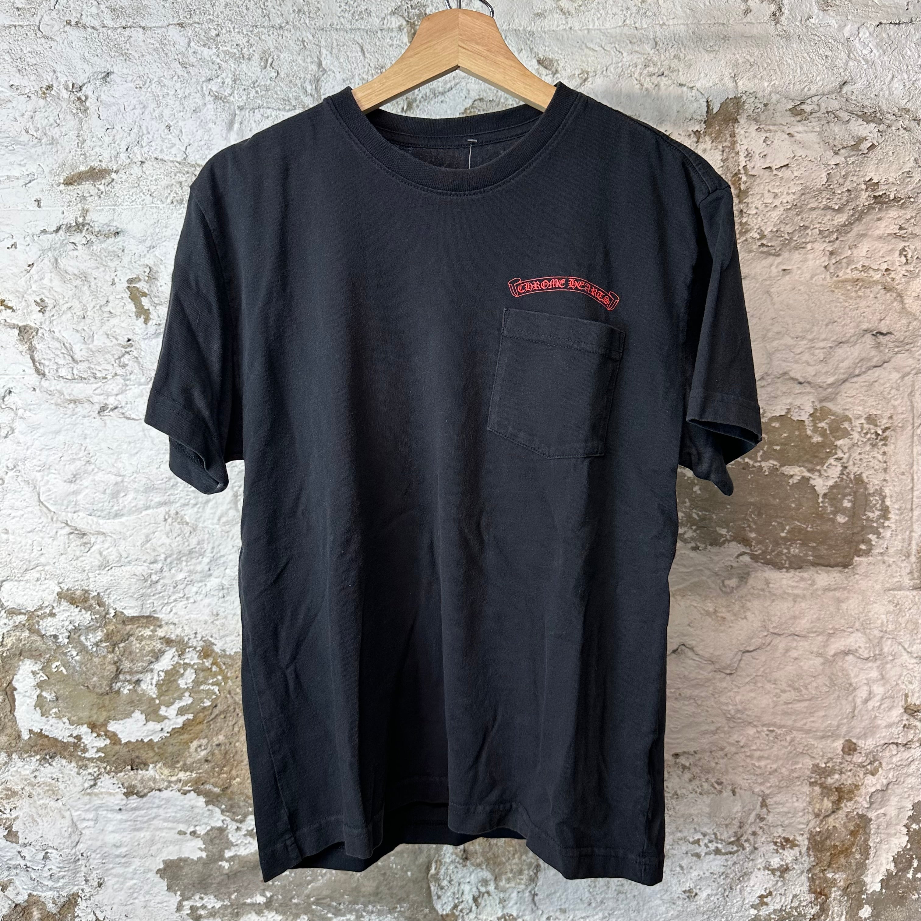 Chrome Hearts Matty Boy Chomper Black T-Shirt Sz S