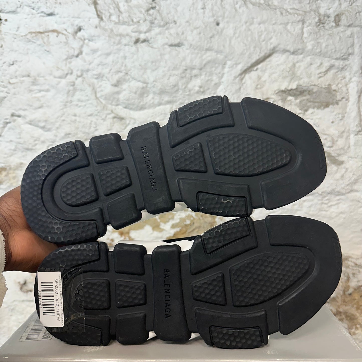 Balenciaga Sock Runner Black White Sneaker