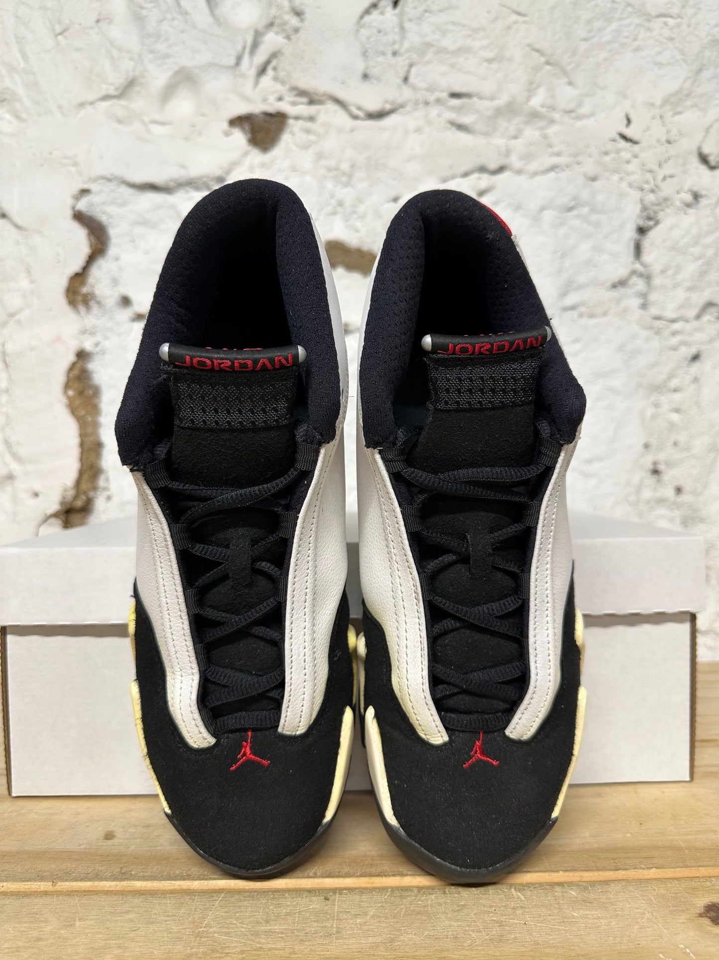 Air Jordan 14 Black Toe Sz 7Y