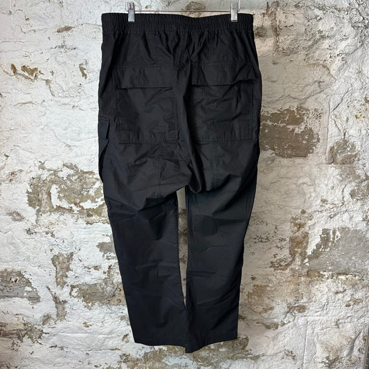 Rick Owens Lido Cargo Black Pants Sz L