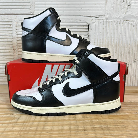 Nike Dunk High Vintage Black Sz 10(11.5W) DS
