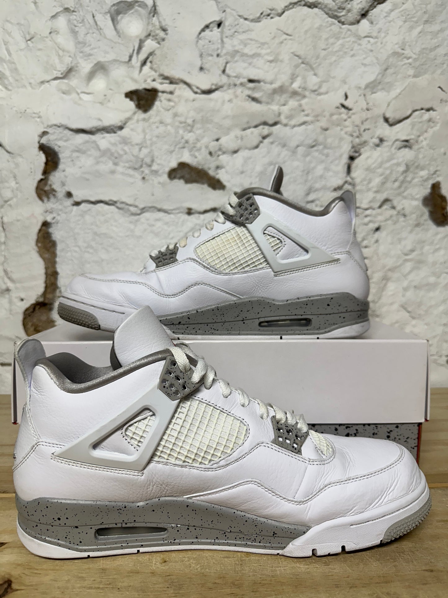 Air Jordan 4 White Oreo Sz 11.5