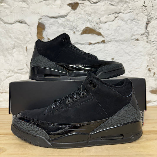Air Jordan 3 Black Cat (2025) Sz 10.5