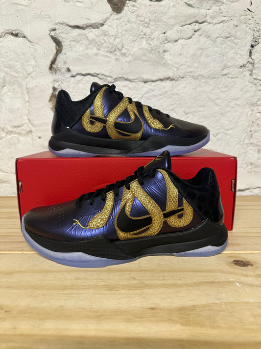 Nike Kobe 5 Protro Year Of The Mamba Eggplant Sz 7.5 DS