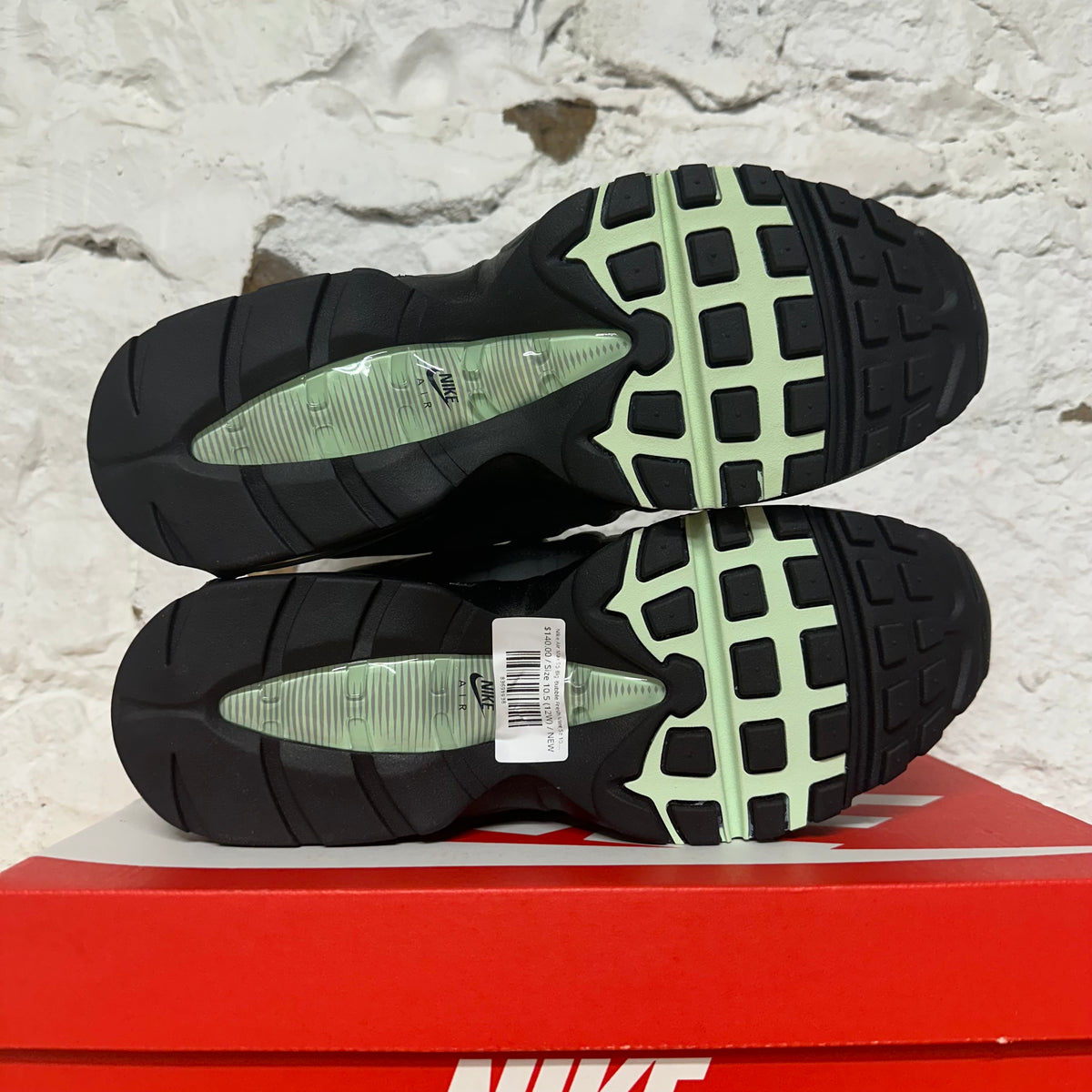 Nike Air Max 95 Big Bubble Fresh Mint Sz 10.5 (12W) DS