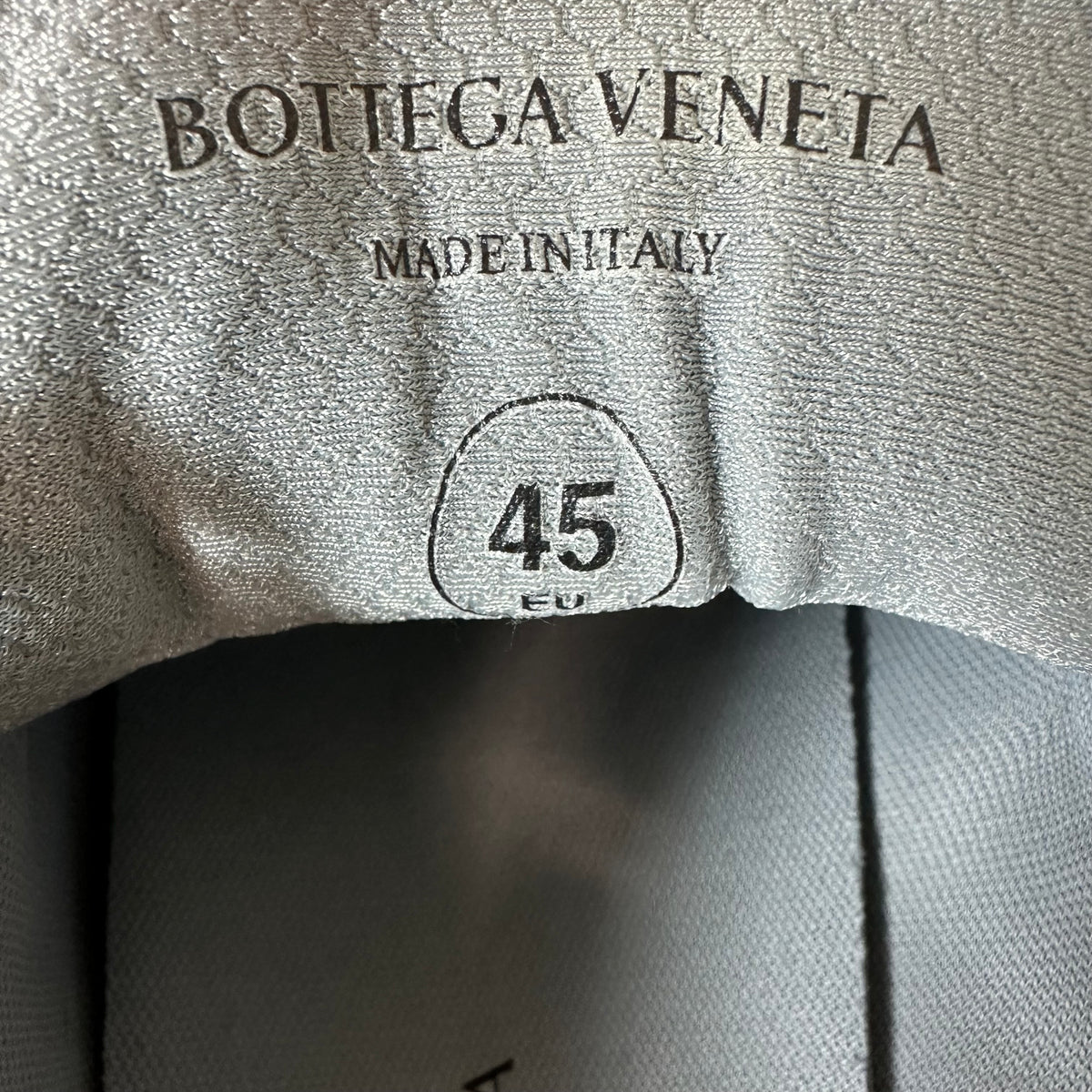 Bottega Veneta Silver White Orbit Sneaker Sz 12 (45)