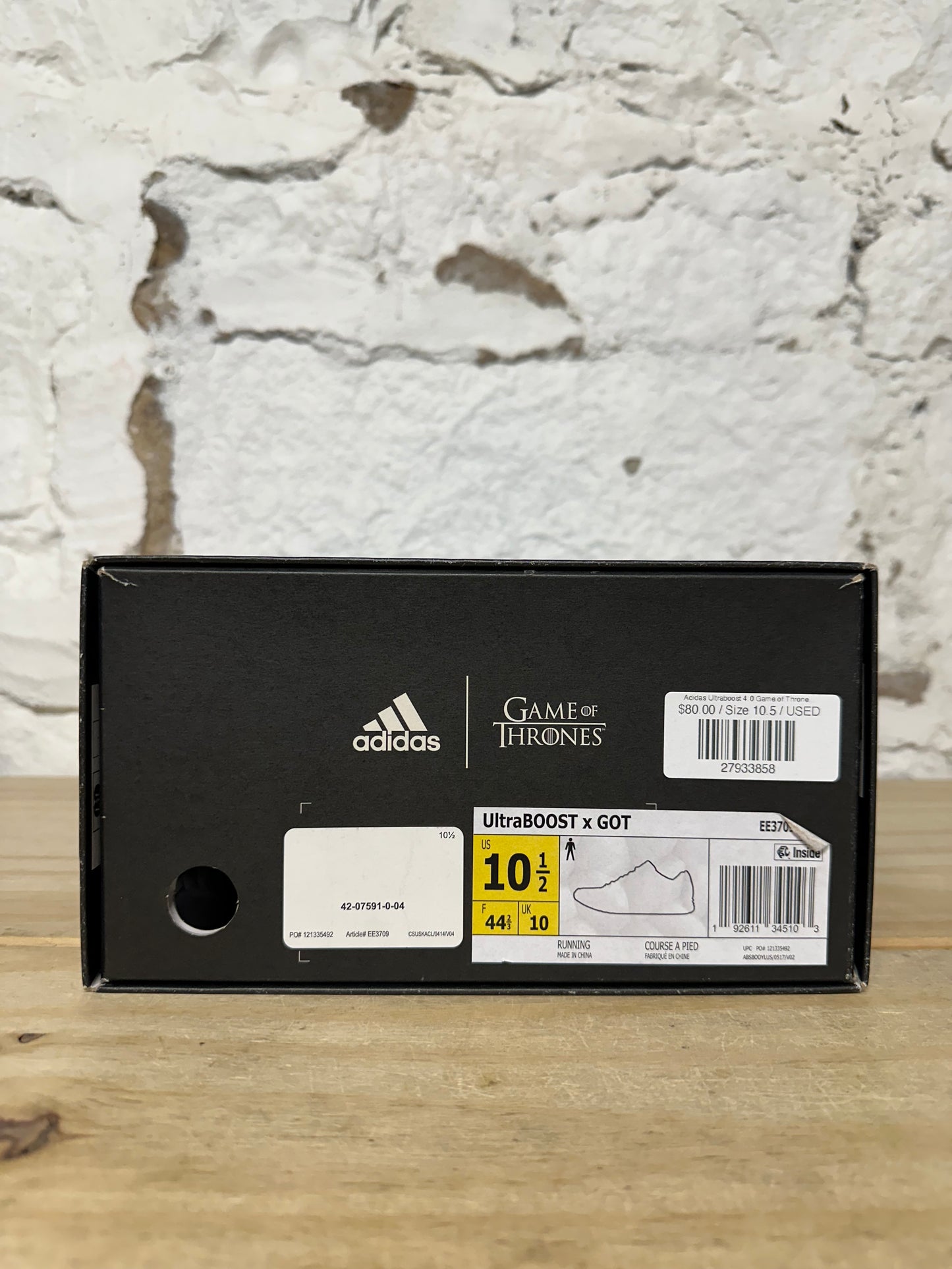 Adidas Ultraboost 4.0 Game of Thrones Targaryen Dragons Sz 10.5