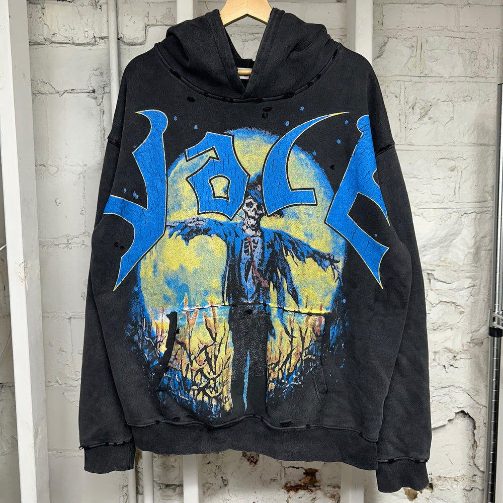 Vale Scarecrow Black Hoodie Sz L