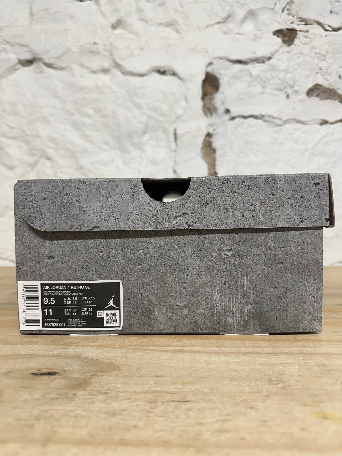 Air Jordan 4 Paris Olympics Wet Cement Sz 9.5