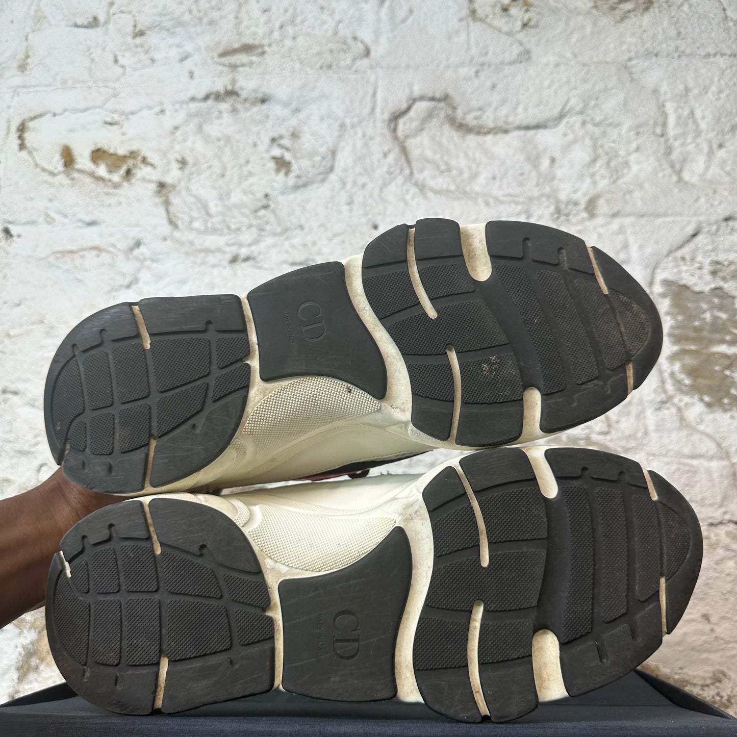 Dior B22 Croc Pink Blue White Sneaker Sz 12 (45)