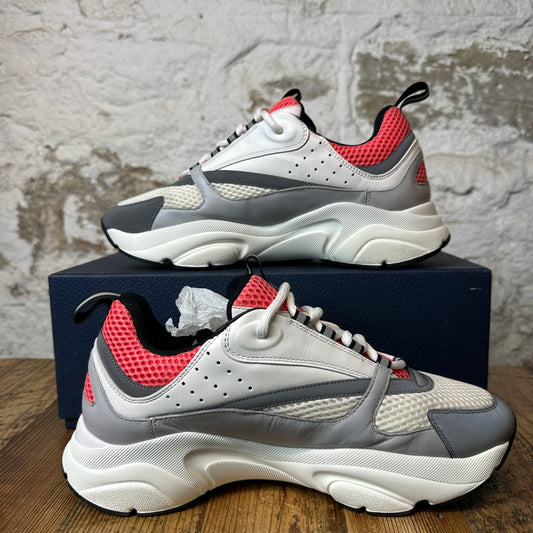 Dior B22 Pink White Grey Sneaker Sz 9 (42)