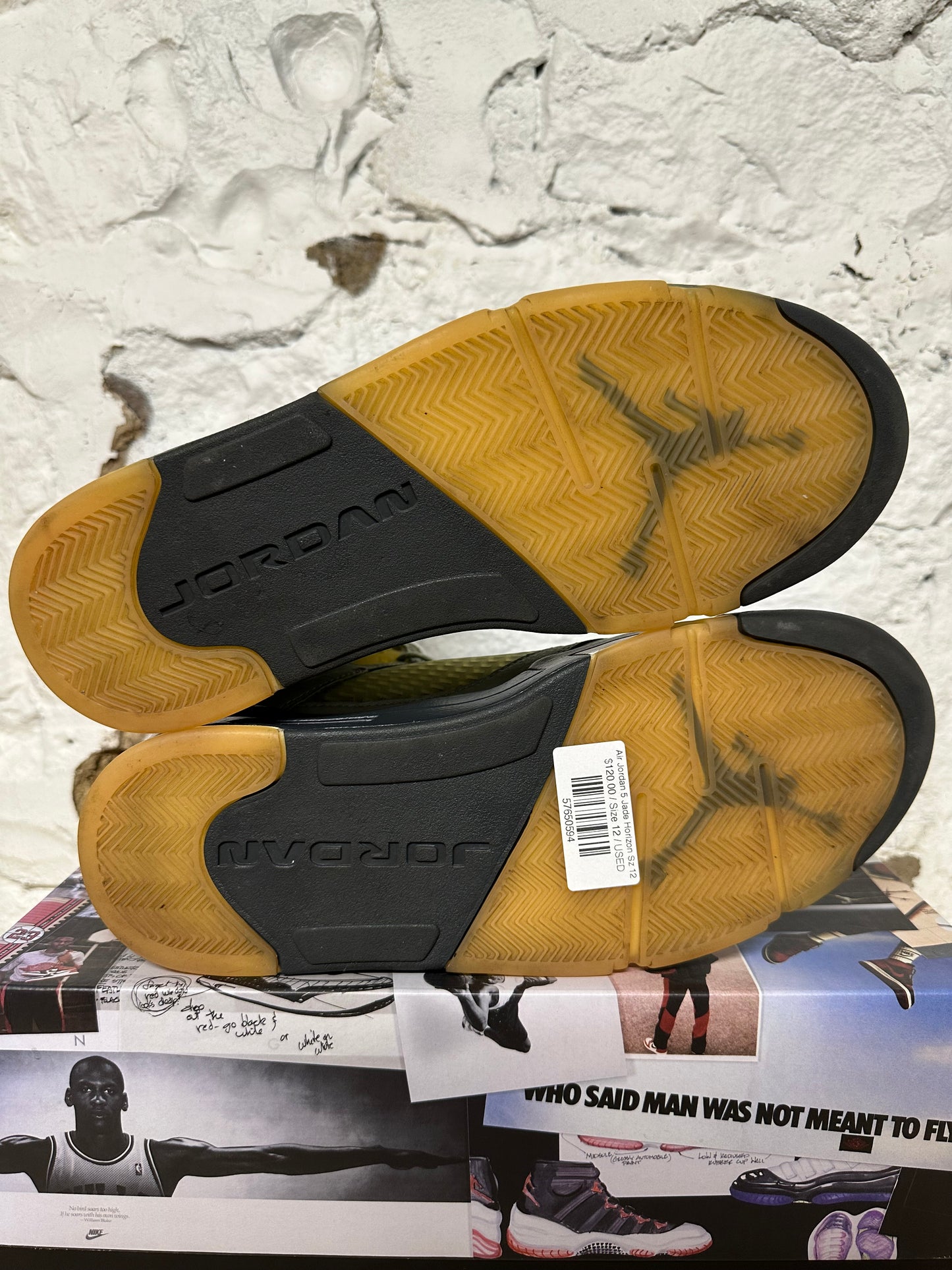 Air Jordan 5 Jade Horizon Sz 12