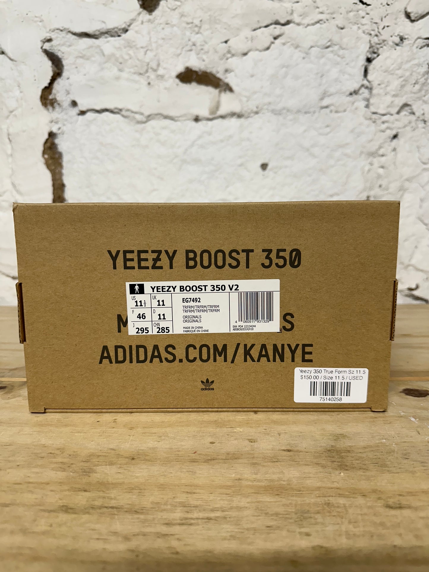 Yeezy 350 V2 True Form Sz 11.5