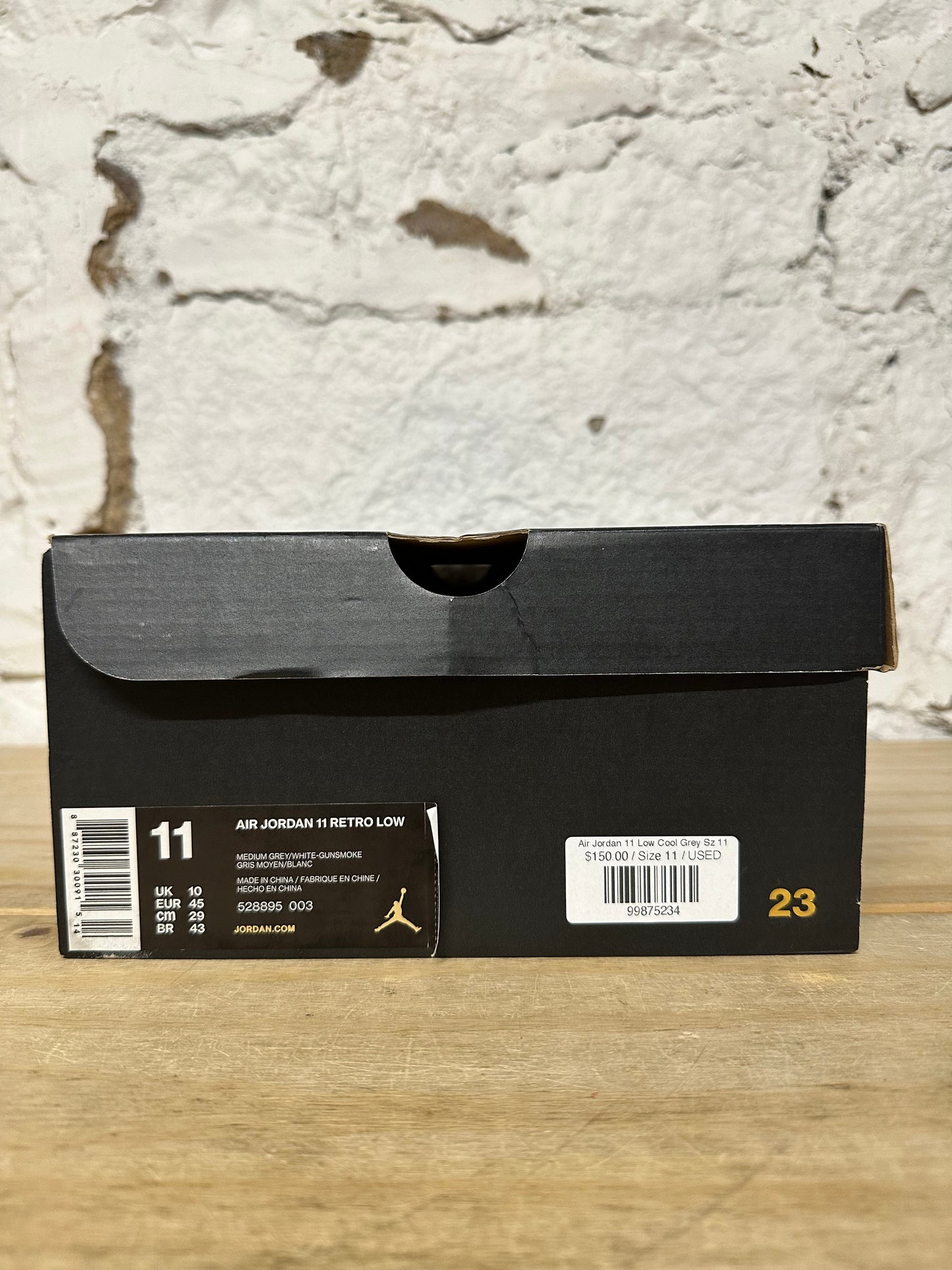 Air Jordan 11 Low Cool Grey Sz 11