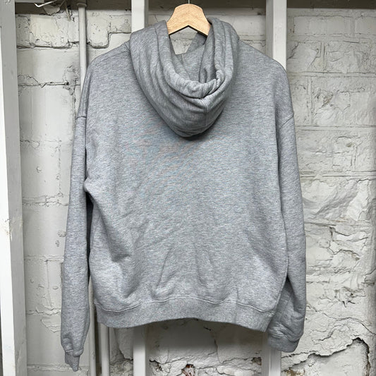 Gucci Grey GG Logo Pullover Hoodie Sz XS
