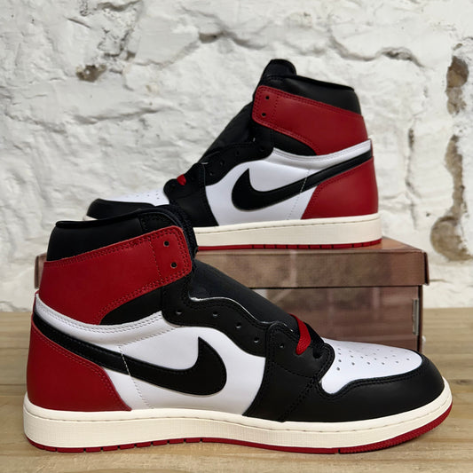 Air Jordan 1 High Black Toe Reimagined Sz 13 DS