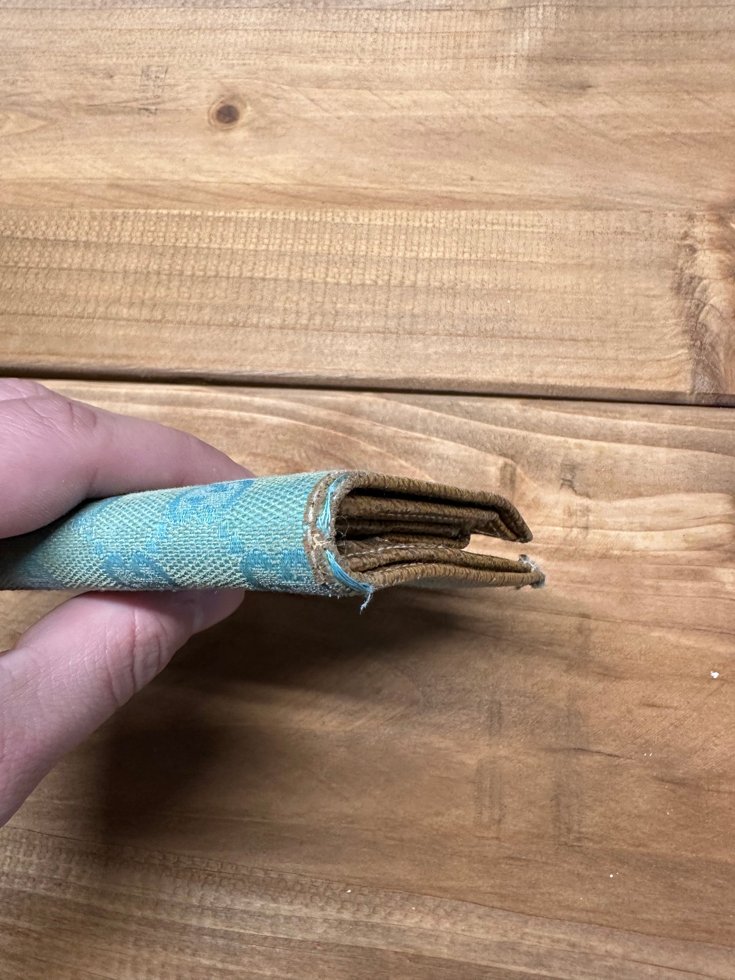 Gucci Blue Monogram Compact Wallet