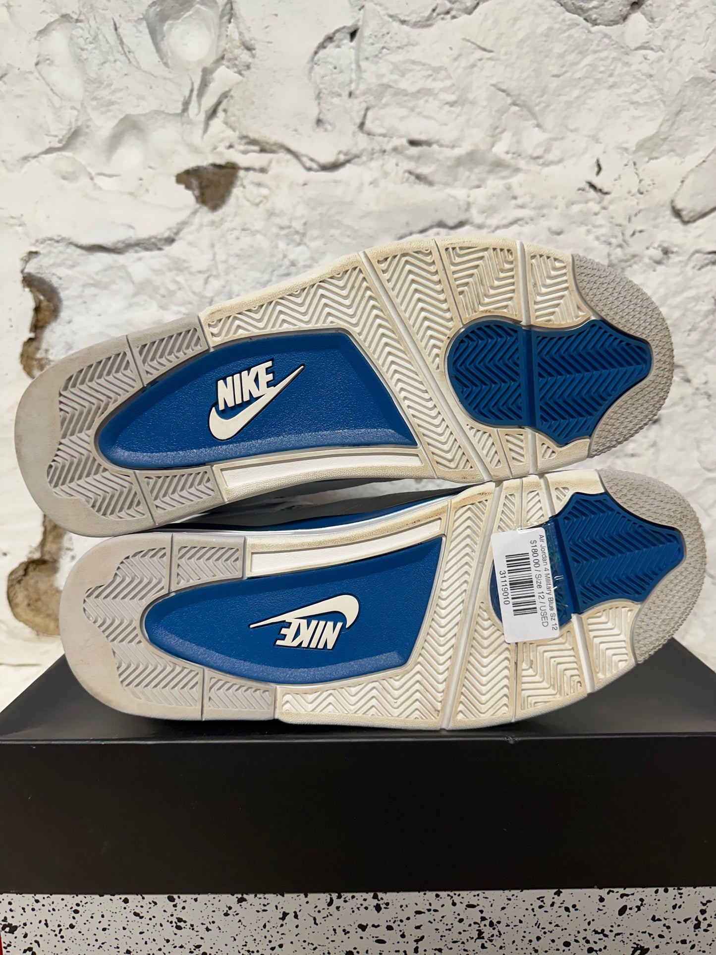 Air Jordan 4 Military Blue Sz 12