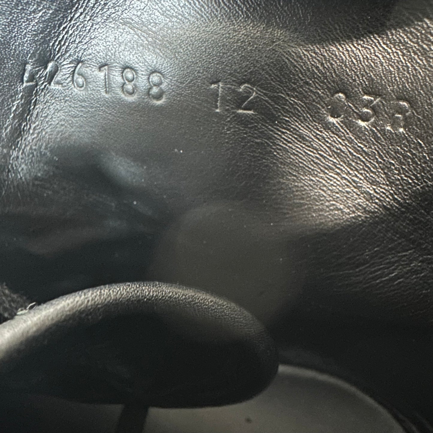 Gucci High Black Monogram Sneaker Sz 12