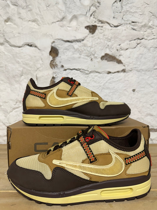 Nike Air Max 1 Travis Scott Baroque Brown Sz 10