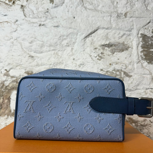 Louis Vuitton Locker Dopp Kit Toiletry Bag W/ Box DS