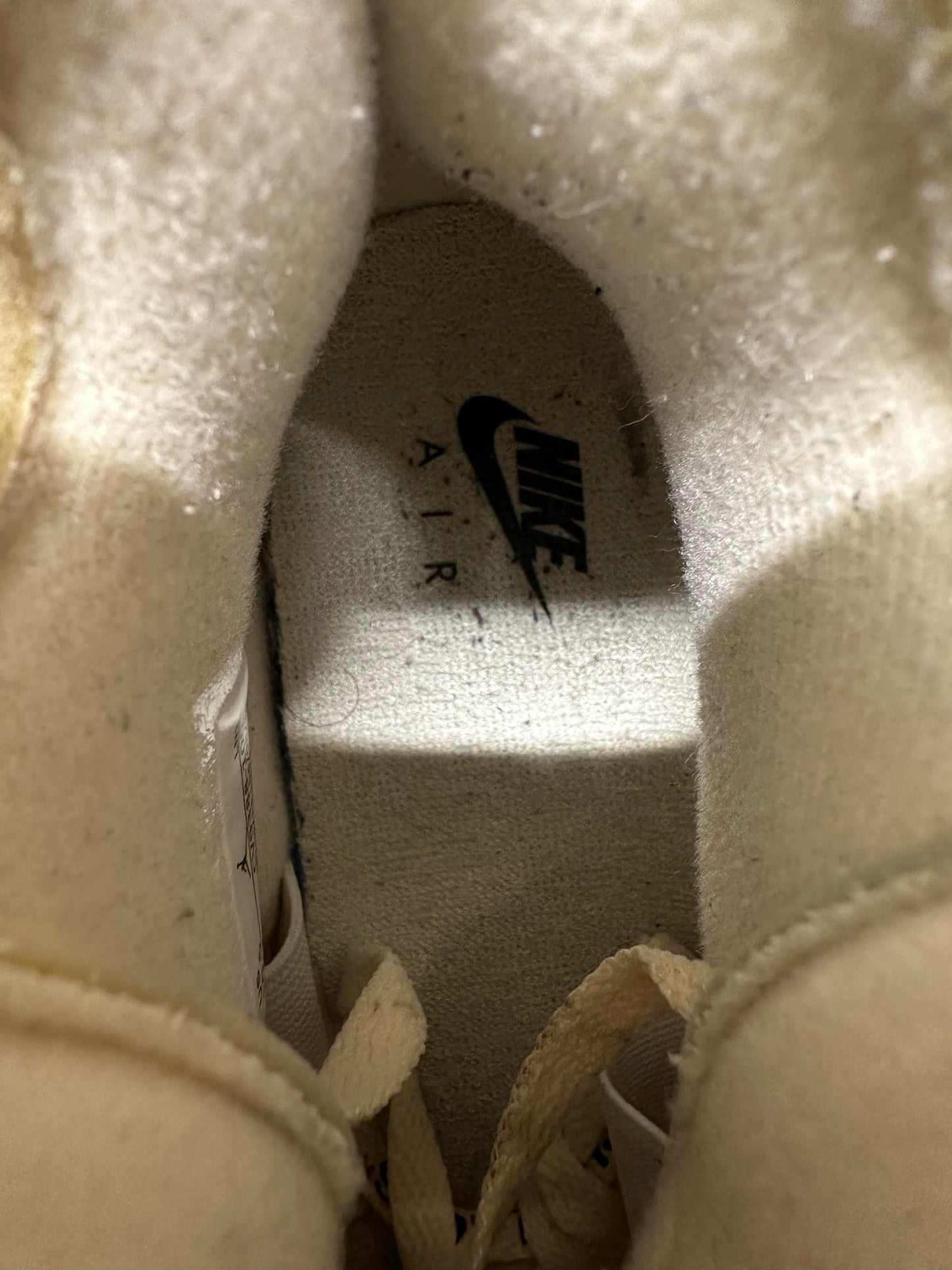 Air Jordan 4 Off-White Sail Sz 9 (10.5W)