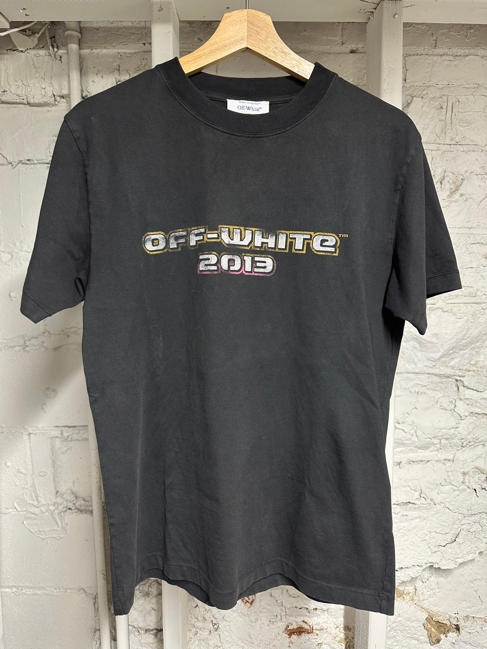 Off-White 2013 T-shirt Black Sz XS