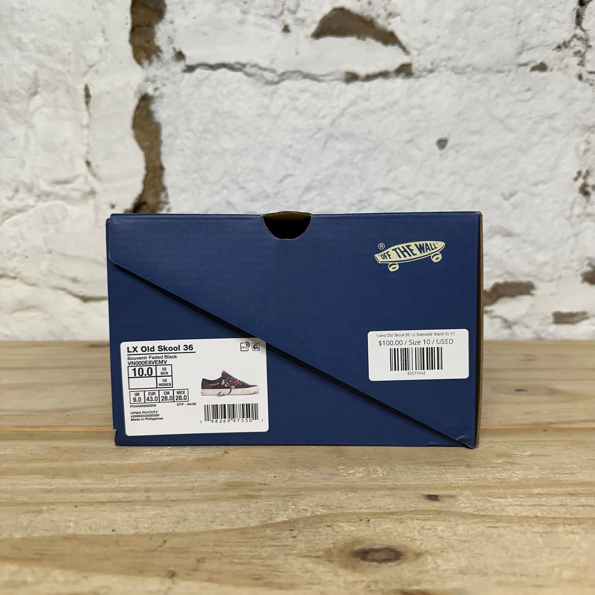 Vans Old Skool 36 LX Souvenir Black Sz 10