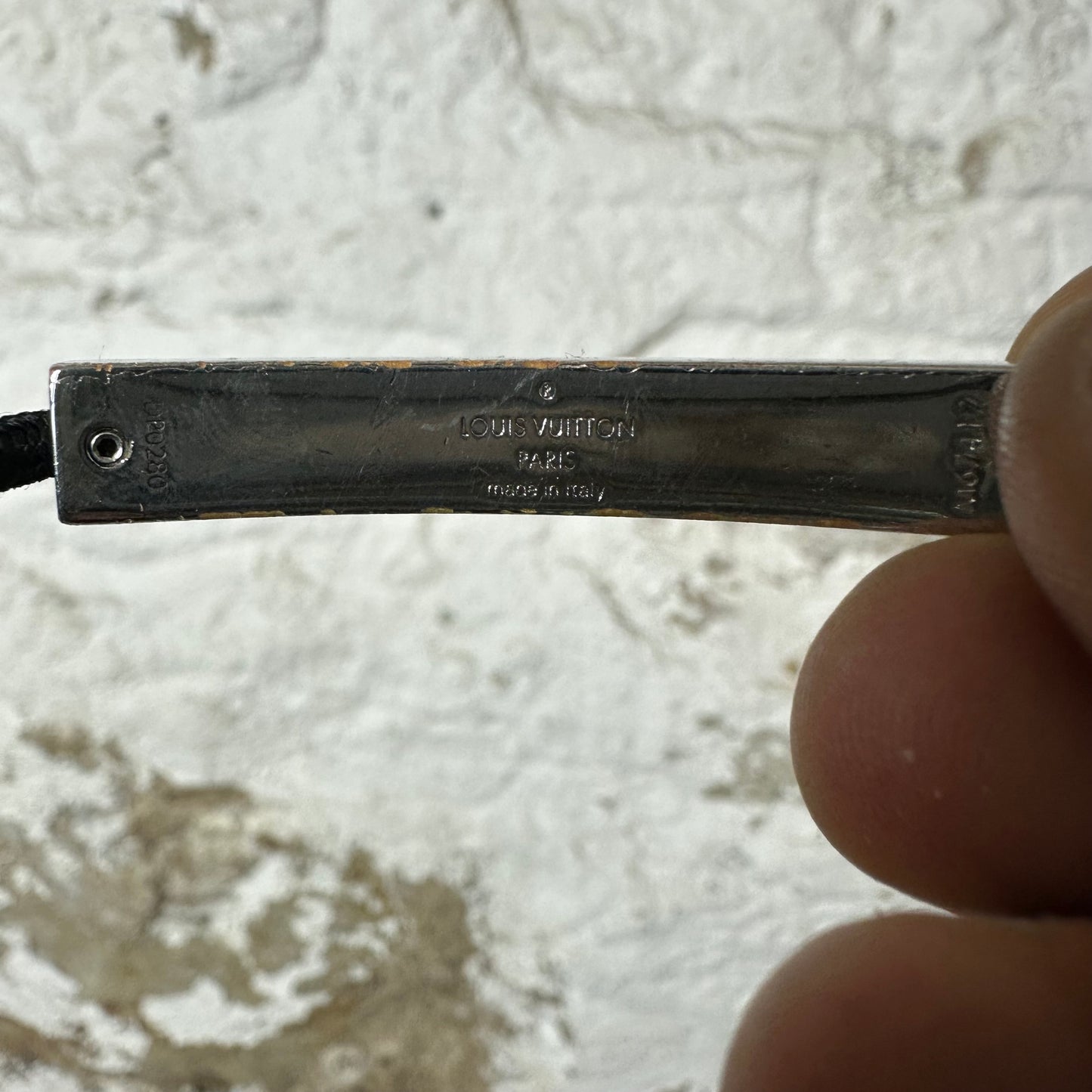 Louis Vuitton Black Adjustable Bracelet