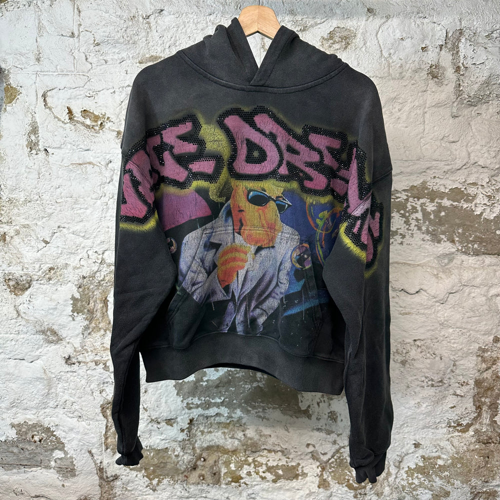 Vale Camel Black Pullover Hoodie