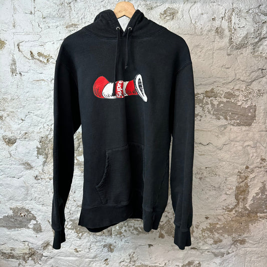 Supreme Cat In The Hat Hoodie Black Sz L