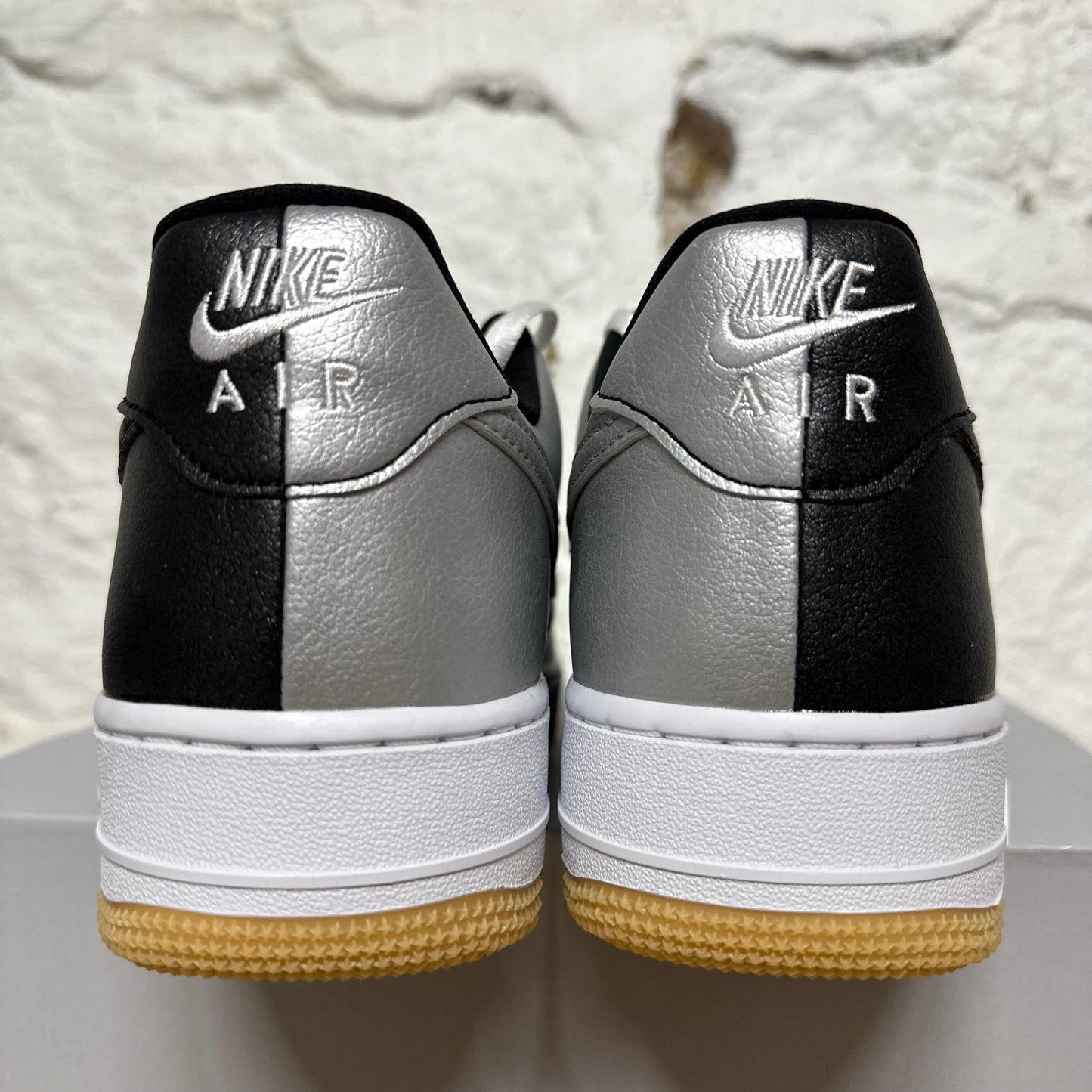 Nike Air Force 1 Low Metallic Silver Sz 11 DS