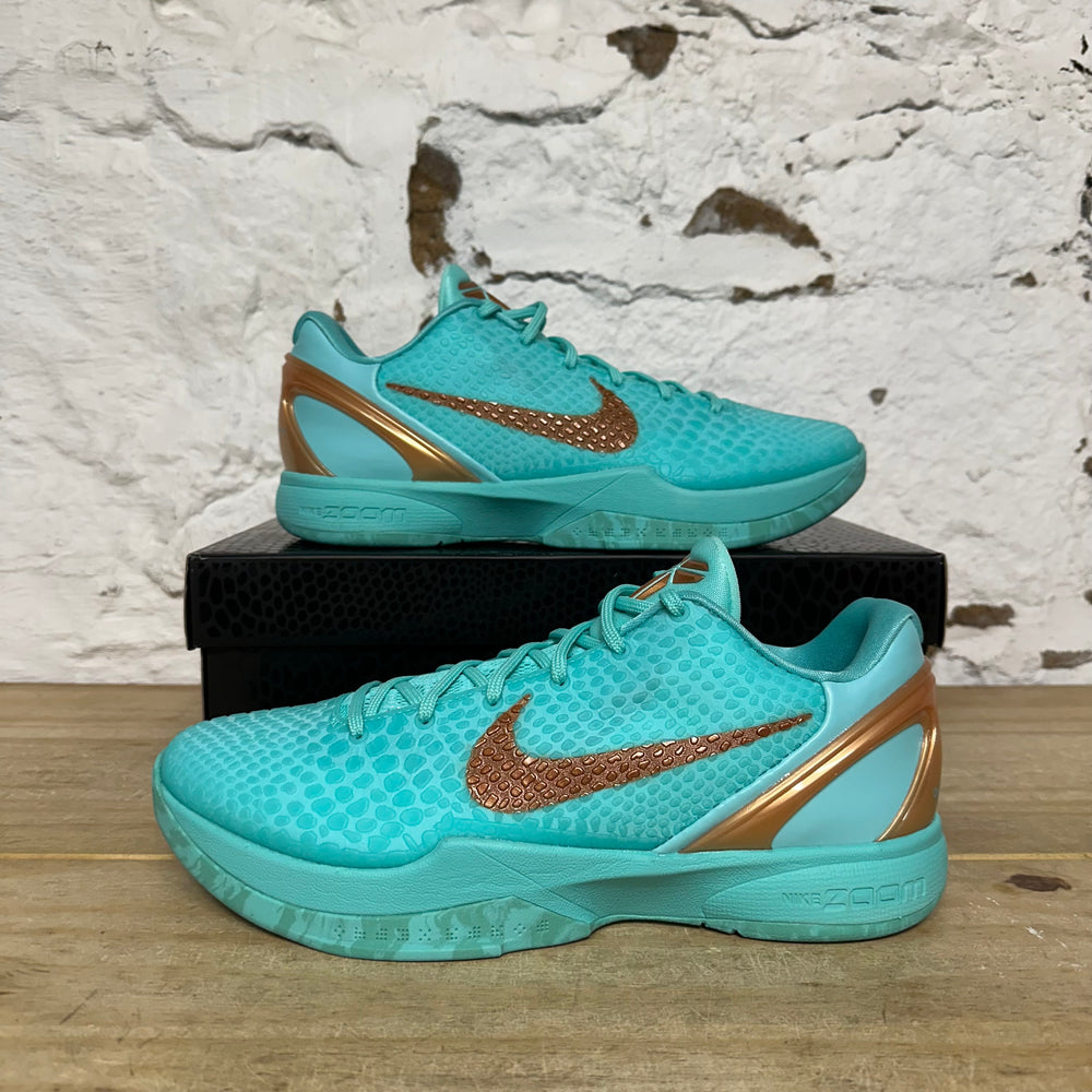 Nike Kobe 6 Protro Jalen Brunson Statue of Liberty Sz 12 DS