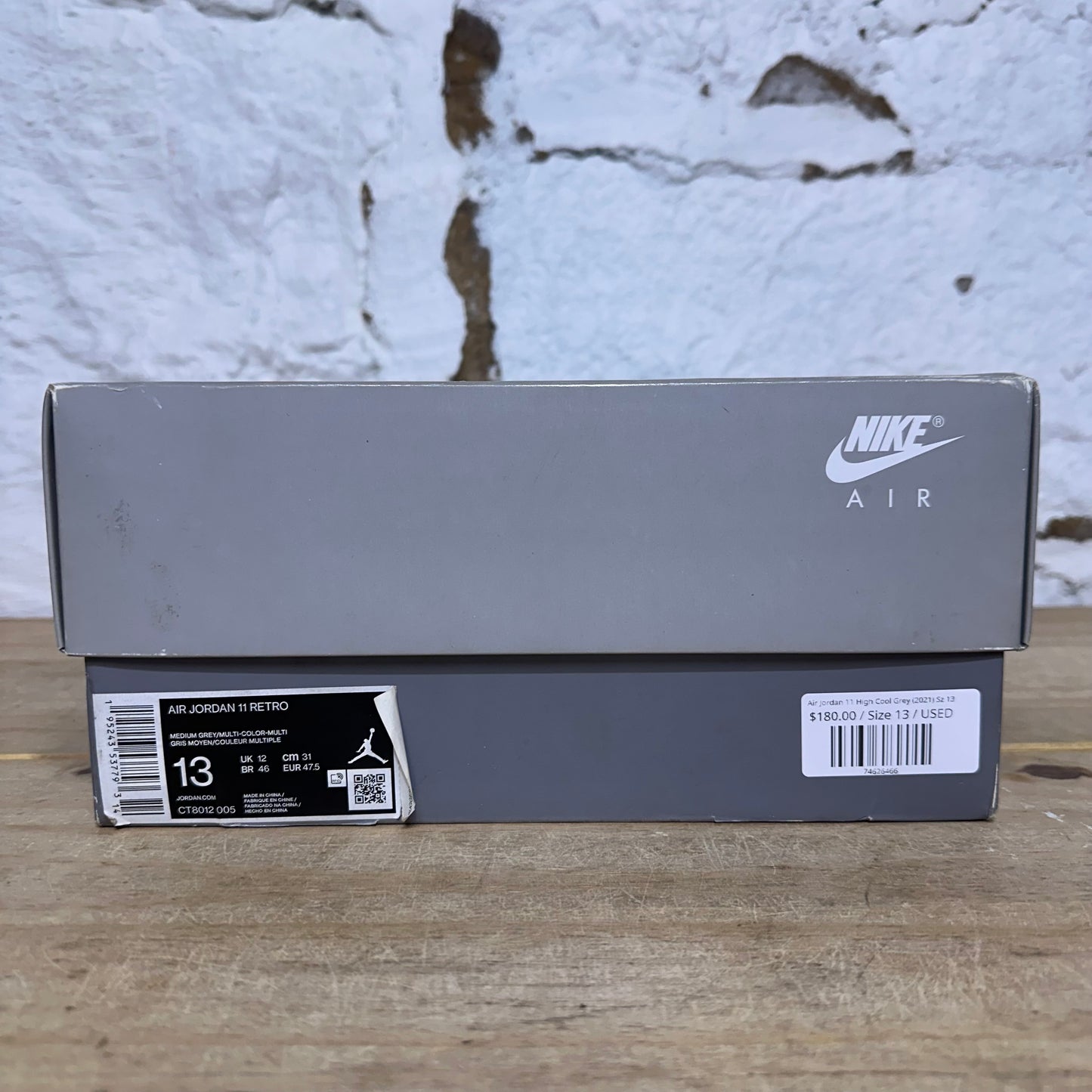 Air Jordan 11 High Cool Grey (2021) Sz 13