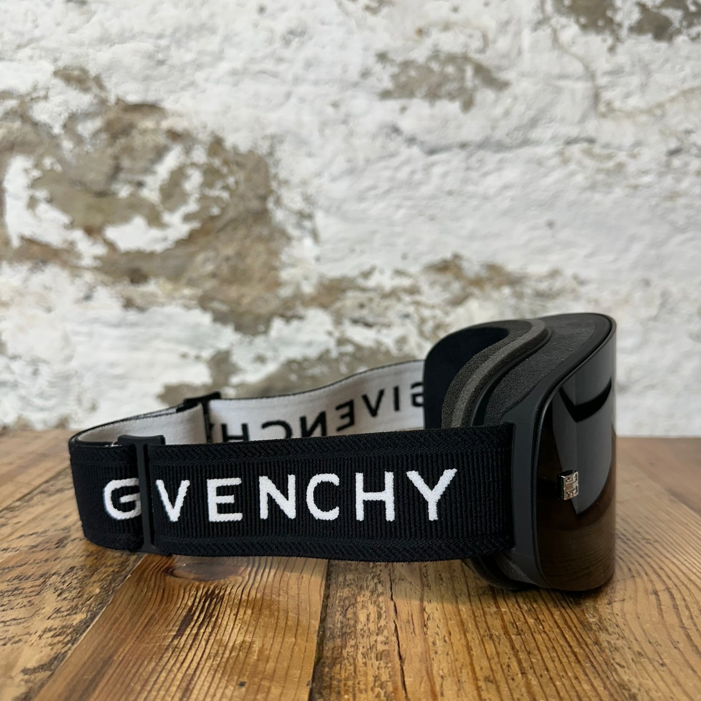 Givenchy Black Shield Goggles W/ Box