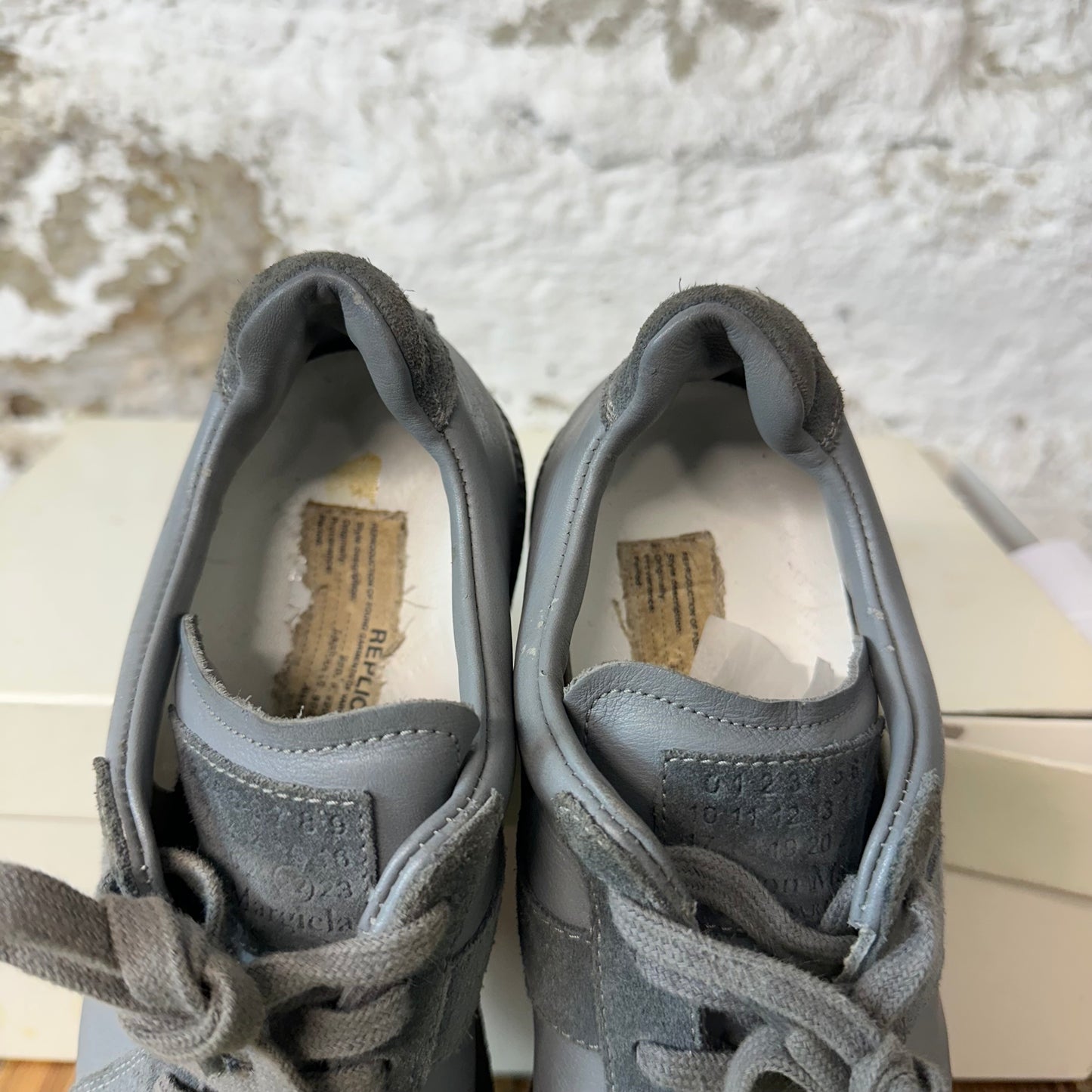 Maison Margiela Replica Gray Suede Sz 6.5 (39)