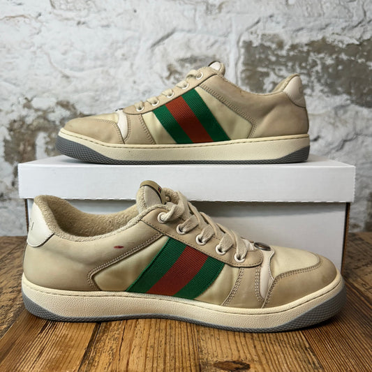 Gucci Screener Beige Sneaker Sz 8.5