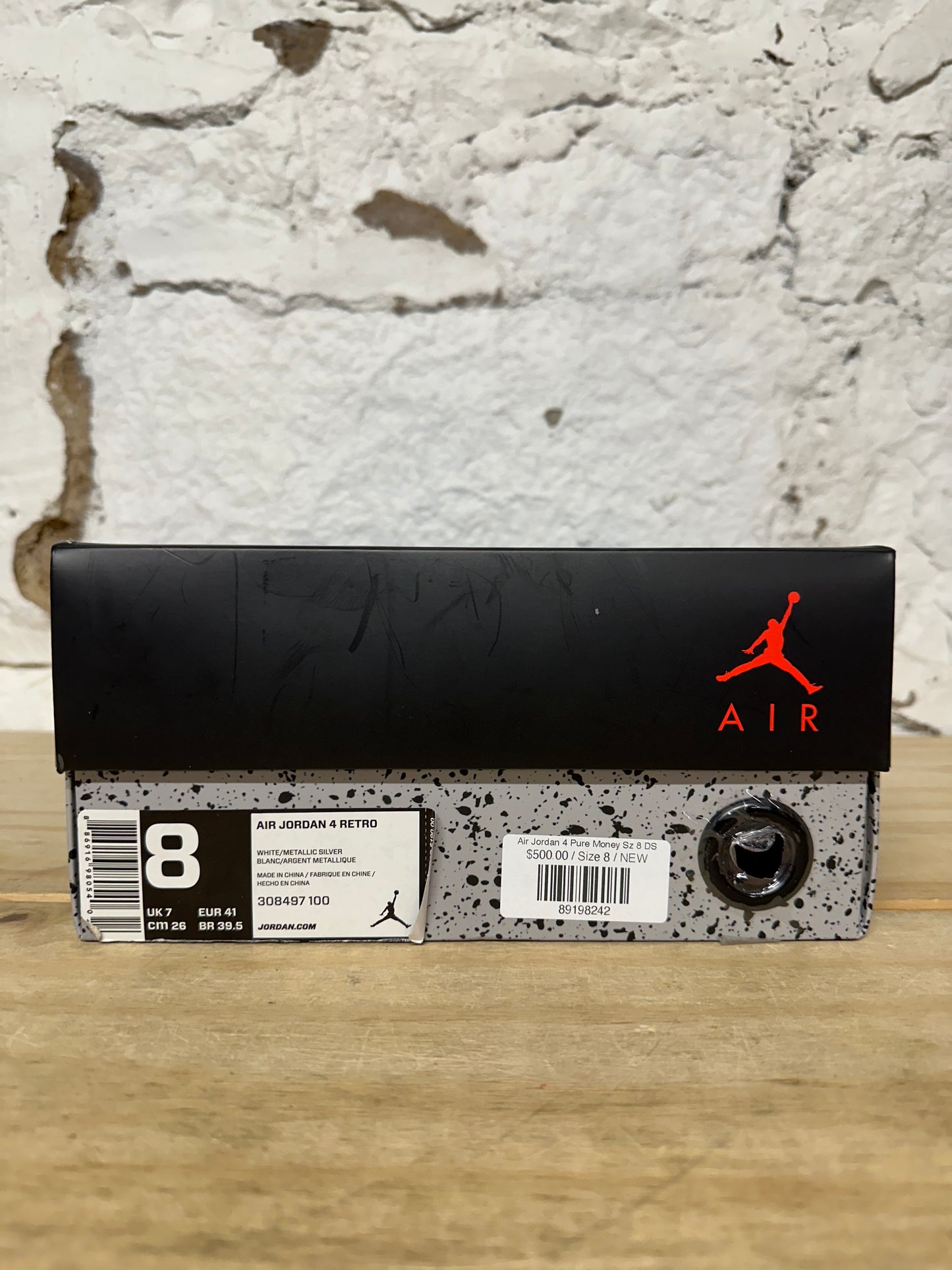 Air Jordan 4 Pure Money Sz 8 DS