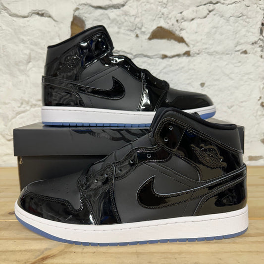 Air Jordan 1 Mid Space Jam Sz 13 DS
