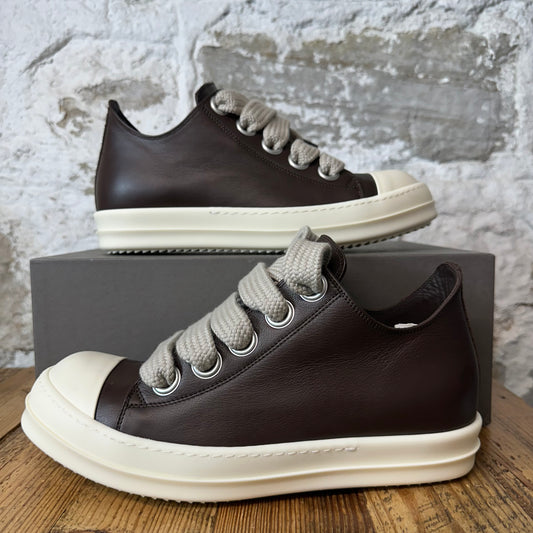 Rick Owens Jumbo Lace Macassar Milk Sneaker Sz 10 (43)