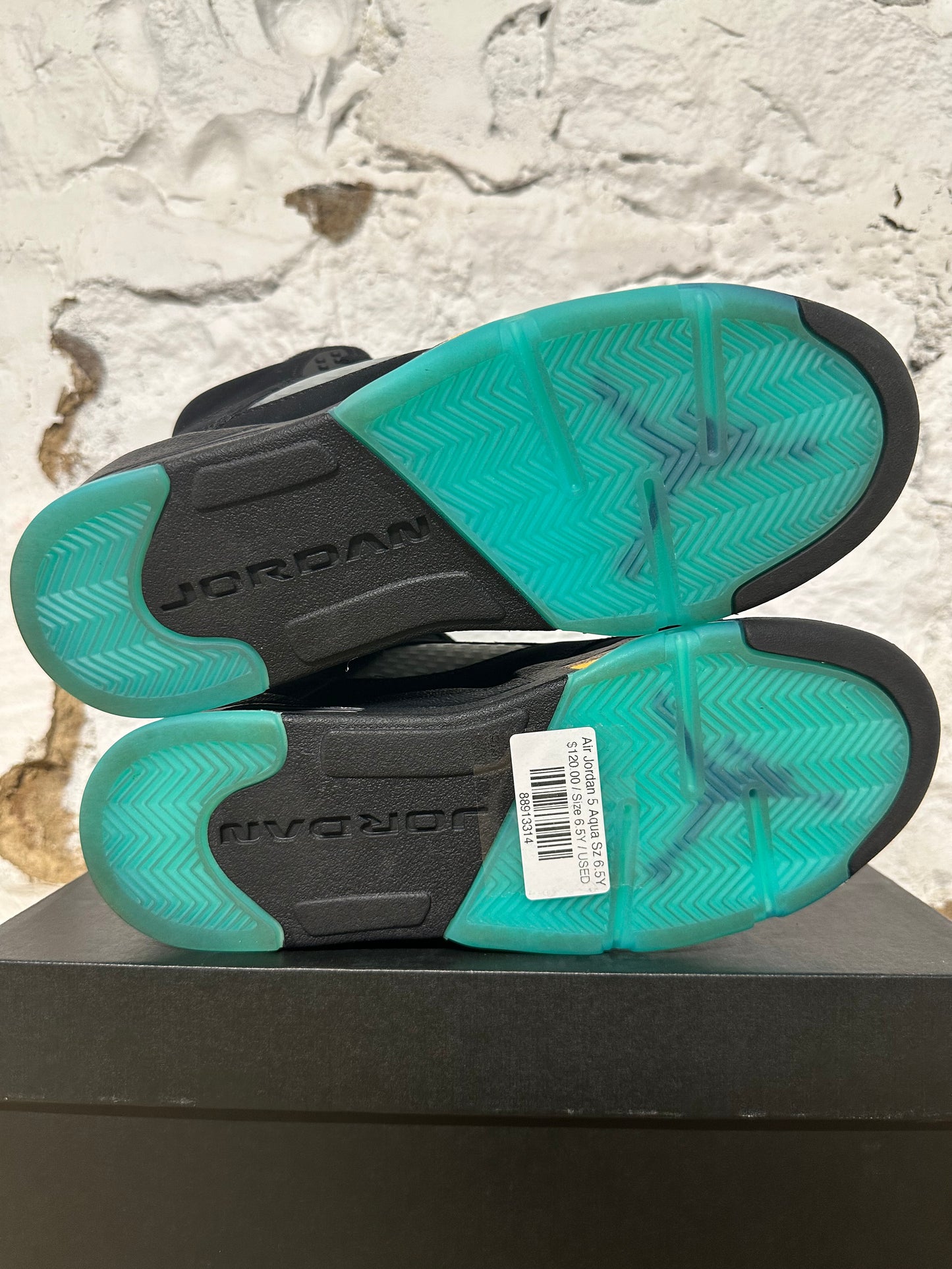 Air Jordan 5 Aqua Sz 6.5Y