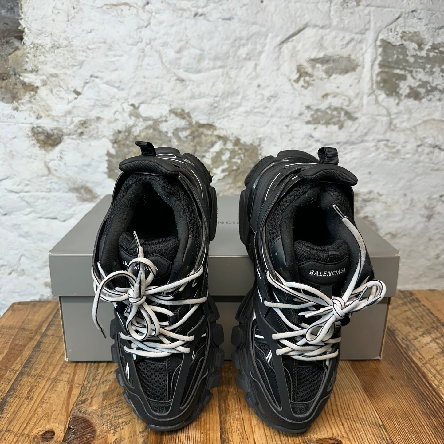 Balenciaga Track Runner Triple Black Sneaker Sz 6.5 (39)