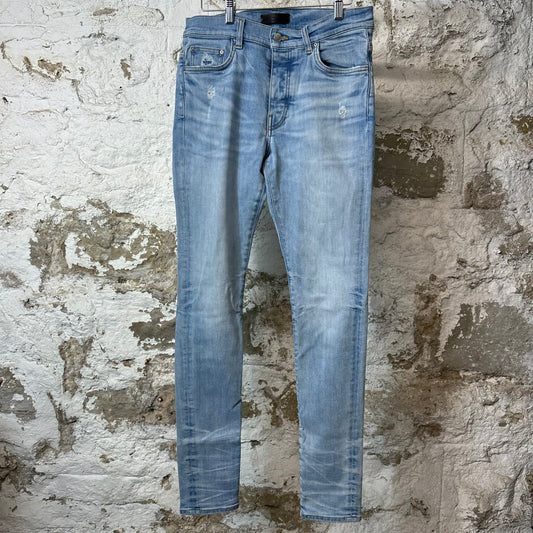 Amiri Plain Lightwash Blue Denim Jeans Sz 31