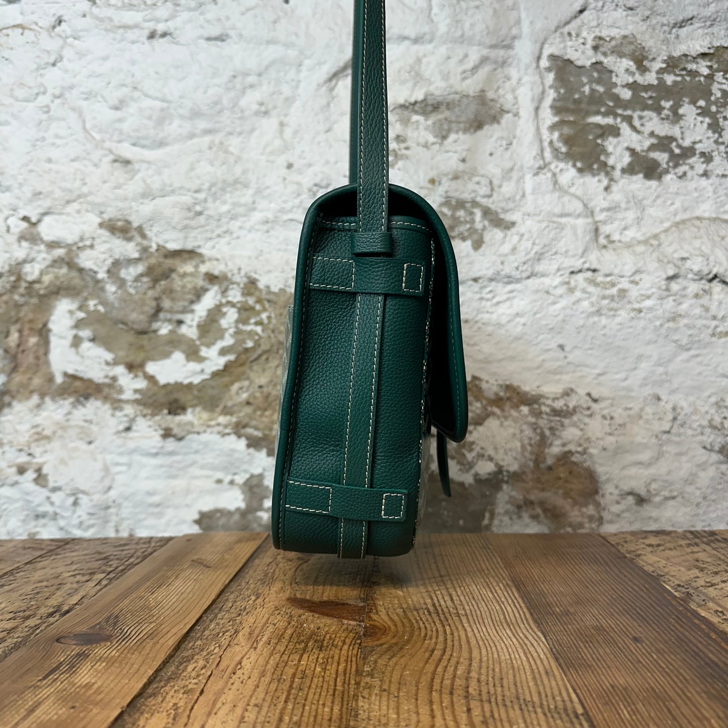 Goyard Belvedere PM Green Monogram Messenger Bag